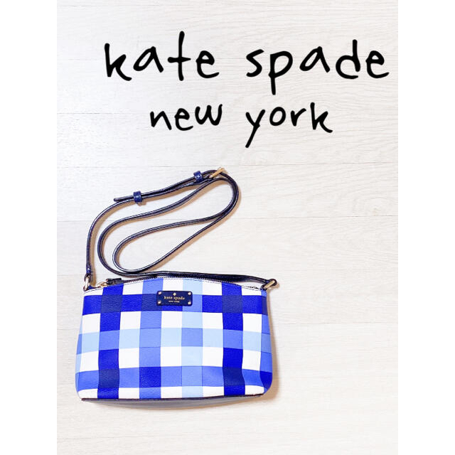 kate spade new york(ケイトスペードニューヨーク)の★ケイトスペード★グローブストリートプリントミリーパシフィックギンガム レディースのバッグ(ショルダーバッグ)の商品写真