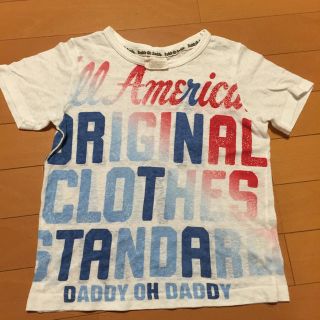 ダディオーダディー(daddy oh daddy)のdaddyTシャツ130(Tシャツ/カットソー)