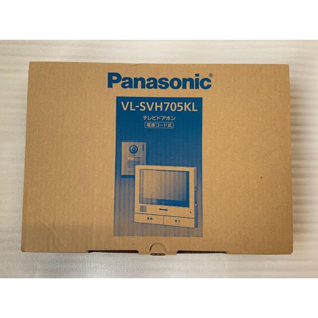 新品未使用】Panasonicパナソニック大画面ドアホンＶＬ‐ＳＶＨ７０５ＫＬ