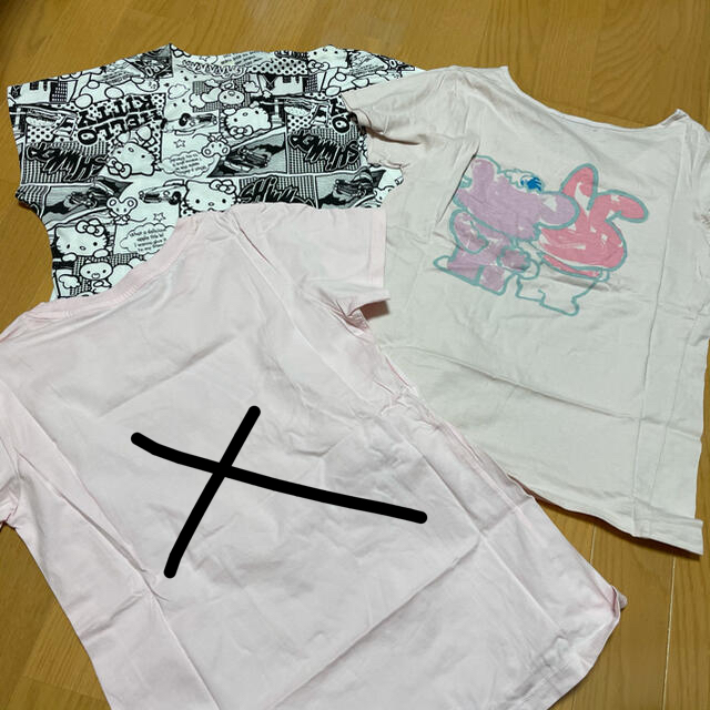 Tシャツ 2点セット レディースのトップス(Tシャツ(半袖/袖なし))の商品写真