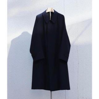 コモリ(COMOLI)のLE ウールサージ　バルカラーコート　comoli コモリ　20aw 21ss(ステンカラーコート)