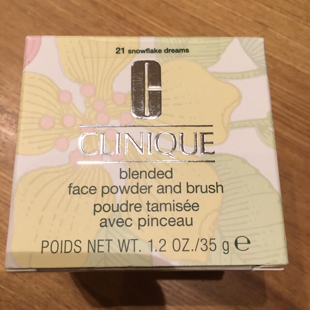 CLINIQUE(クリニーク)の新品未使用 クリニーク フェイスパウダー 21 スノーフレークドリームズ コスメ/美容のベースメイク/化粧品(フェイスパウダー)の商品写真