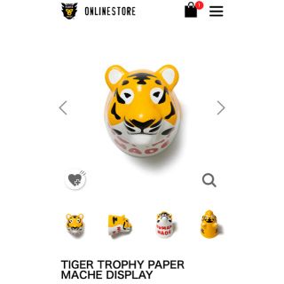 アベイシングエイプ(A BATHING APE)のHUMAN MADE TIGER TROPHY PAPER MACHE(その他)