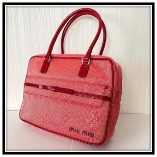 ミュウミュウ ミニバッグ(レッド/赤色系)の通販 12点 | miumiuを買う