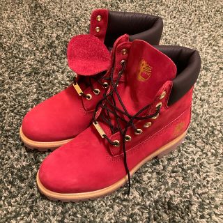 ティンバーランド(Timberland)のティンバーランド　ブーツ　レッド A1HRO A0440(ブーツ)