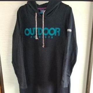 アウトドアプロダクツ(OUTDOOR PRODUCTS)のOUTDOOR PRODUCTS 裏起毛パーカーワンピ(パーカー)