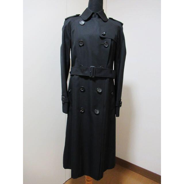 BURBERRY - 新品ＢＵＲＢＥＲＲＹ王道トレンチコート・ライセンス品３６・７号日本製・黒