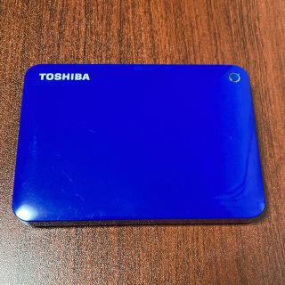 トウシバ(東芝)の★動作確認済★TOSHIBA HDD ストレージ　1TB 外付けHDD(PC周辺機器)