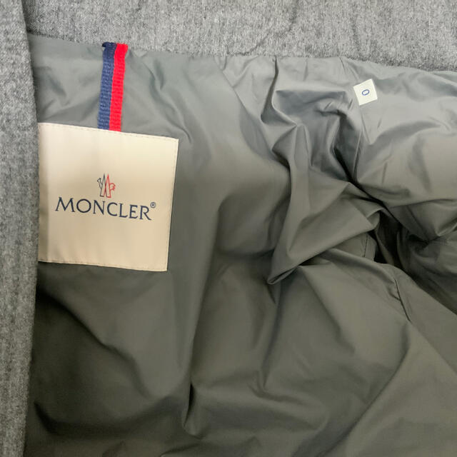 moncler down jacket size 0, light gray 2