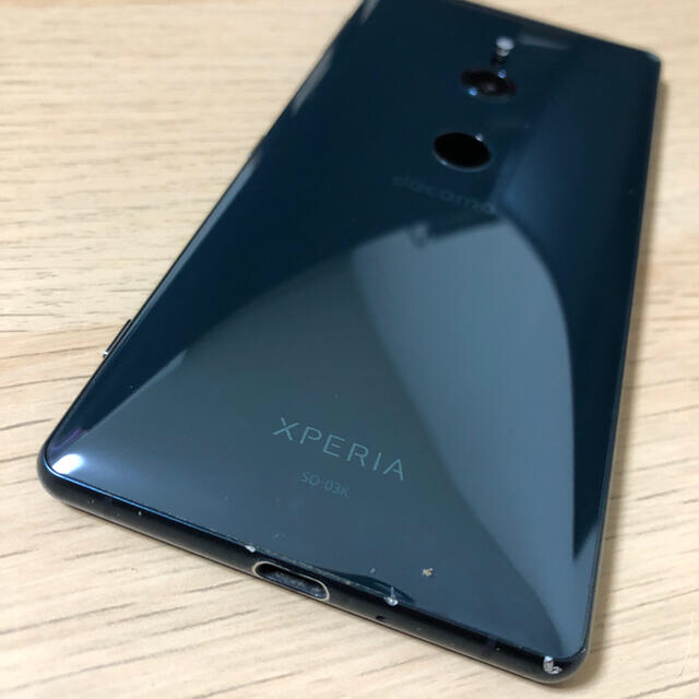 Xperia XZ2 Deep Green 64GB SIMフリー SO-03Kスマートフォン/携帯電話