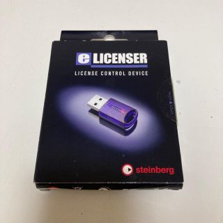 未開封　eLICENSER USB(DAWソフトウェア)