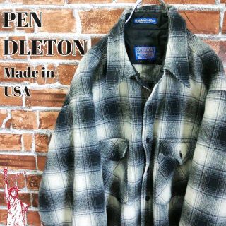 ペンドルトン(PENDLETON)の【USA製】【ウール】ペンドルトン☆上品チェック柄 シャツ(シャツ)