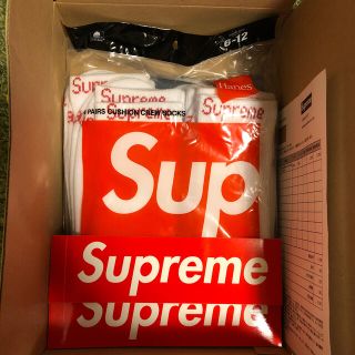 シュプリーム(Supreme)のSupreme®/Hanes® Crew Socks (4 Pack)(ソックス)