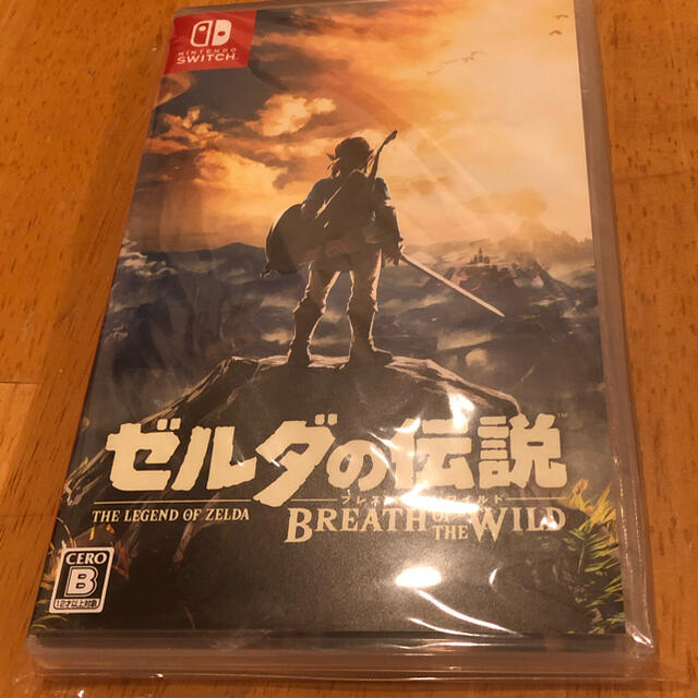 美品　ゼルダの伝説 ブレス オブ ザ ワイルド Switch