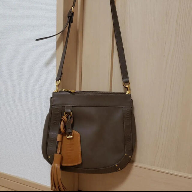 Chloe エデン　ショルダーバッグ　ネイビー