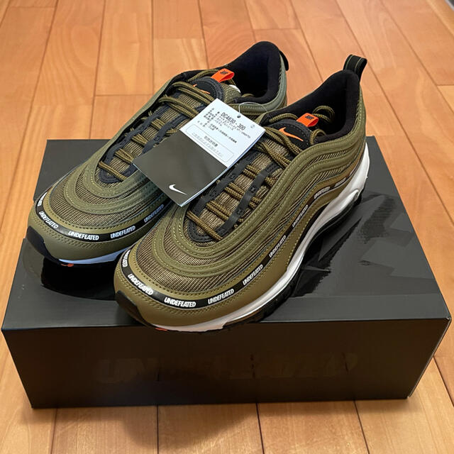 UNDEFEATED  NIKE AIR MAX 97 OLIVE 26cmメンズ