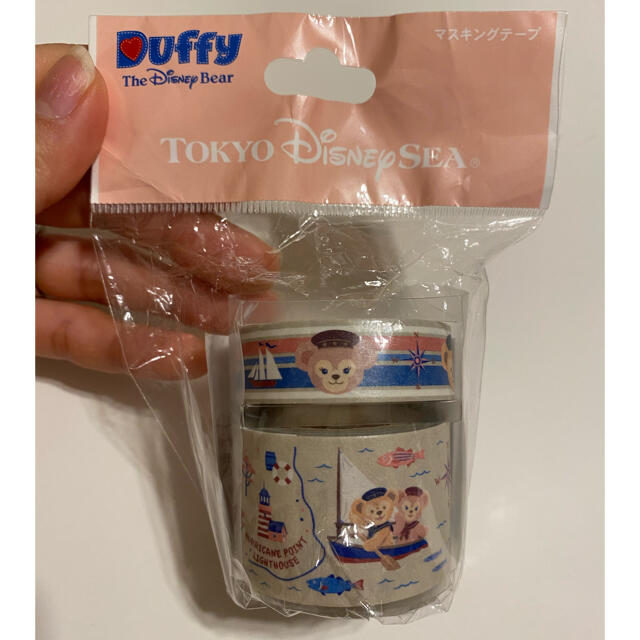 Disney(ディズニー)の[新品・未使用]Disney正規品 ダッフィー柄マスキングテープ インテリア/住まい/日用品の文房具(テープ/マスキングテープ)の商品写真