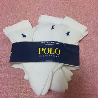 ポロラルフローレン(POLO RALPH LAUREN)の新品★Ralph Lauren★メンズスポーツ3Ｐソックス(ソックス)