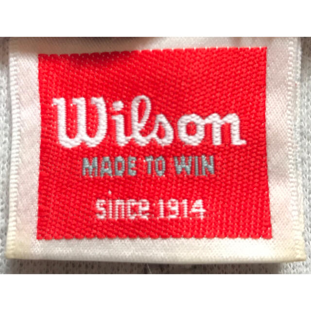 wilson(ウィルソン)のインパクト抜群 90's Wilson ウィルソン ロゴ スウェット トレーナー メンズのトップス(スウェット)の商品写真