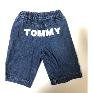 トミーヒルフィガー(TOMMY HILFIGER)のハーフパンツ　デニム　90(パンツ/スパッツ)