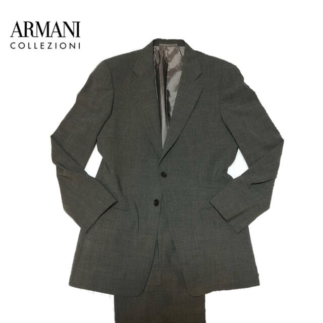 ARMANI アルマーニ メンズ スーツ セットアップ 総裏 シングル 2釦