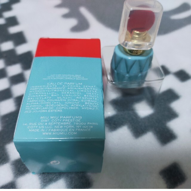 miumiu(ミュウミュウ)のミュウミュウ オードパルファム EDP BT 7.5ml  コスメ/美容の香水(香水(女性用))の商品写真