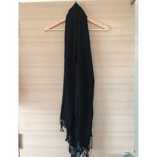 ジョンストンズ(Johnstons)のBlack Stole(マフラー)