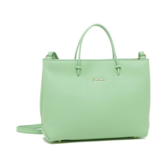 Furla(フルラ)の新品✨タグ付き♪定価41,800円　フルラ　牛革ショルダーバッグ　グリーン レディースのバッグ(ショルダーバッグ)の商品写真