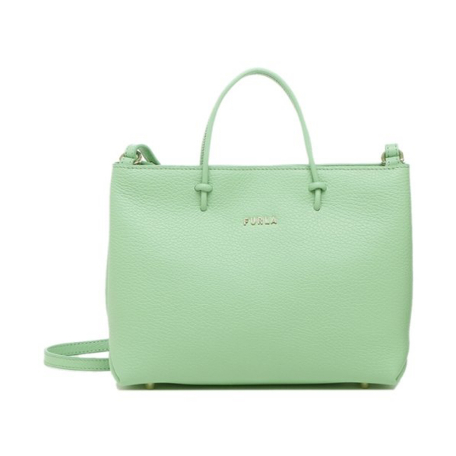 Furla(フルラ)の新品✨タグ付き♪定価41,800円　フルラ　牛革ショルダーバッグ　グリーン レディースのバッグ(ショルダーバッグ)の商品写真