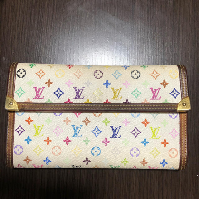 ルイヴィトン マルチカラー 長財布　LOUIS VUITTON