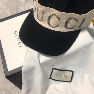 グッチ(Gucci)の【GUCCI】ヘアバンドキャップ(キャップ)