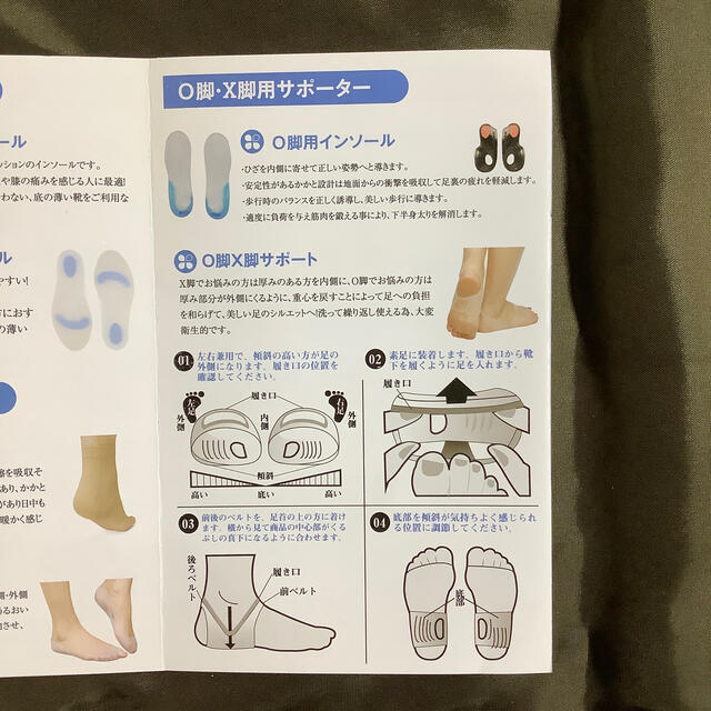 [Dr. Orem] O脚用インソール(23.5~24.5 cm) スポーツ/アウトドアのトレーニング/エクササイズ(その他)の商品写真