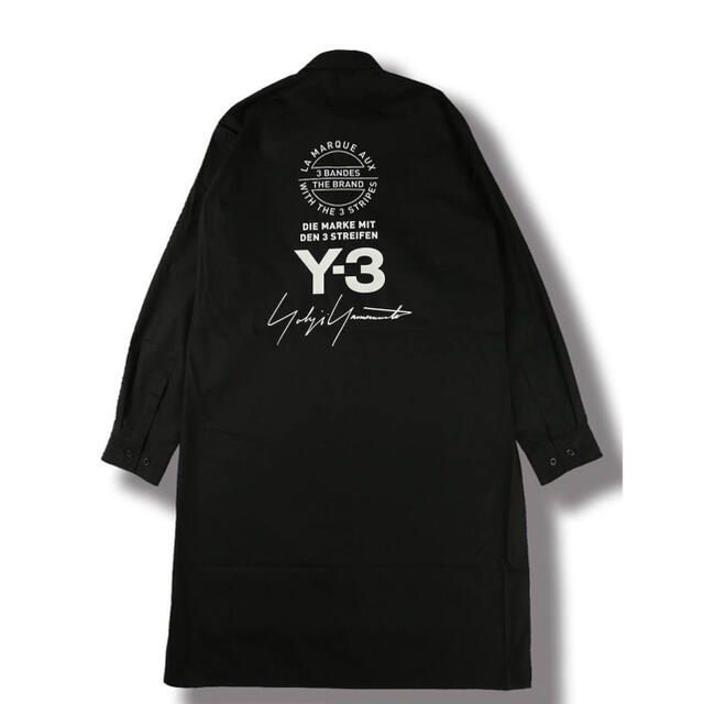 【レア・美品!!】Y-3 YOHJI SHIRT スタッフシャツ(BLACK)