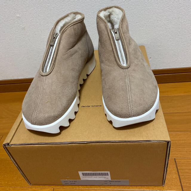 Hender Scheme snuff ムートン　スウェード　エンダースキーマ靴/シューズ