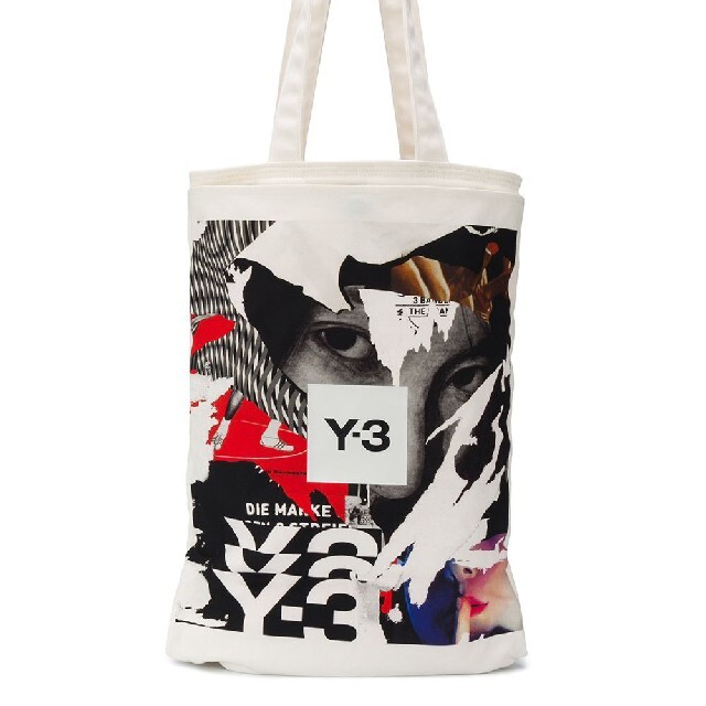 Y-3(ワイスリー)のY-3 adidas トートバッグ グラフィックハンドバッグ 男女兼用(値下げ) メンズのバッグ(トートバッグ)の商品写真