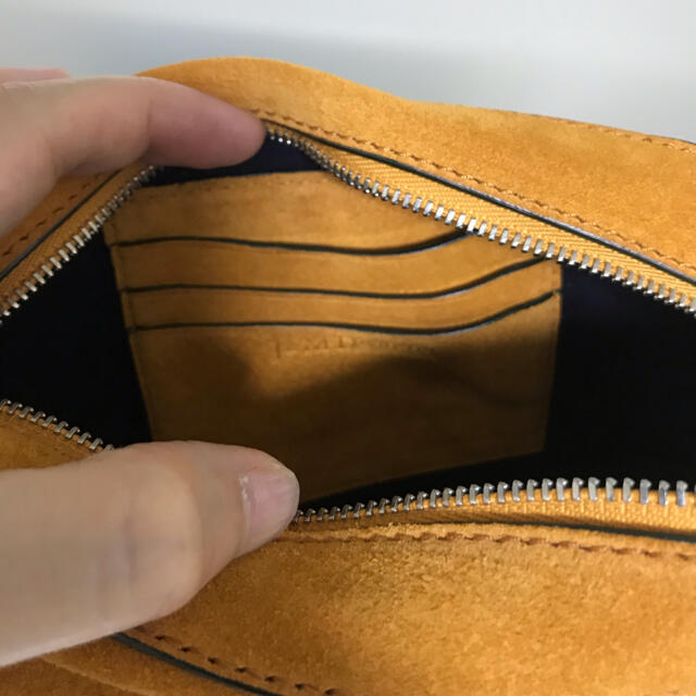J&M DAVIDSON - J&M Davidson ショルダーバッグ ペブルミニ スエード