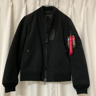 アルファインダストリーズ(ALPHA INDUSTRIES)の【美品】ALPHA SHIPS別注 MA-1 ブルゾン ジャケット(ブルゾン)