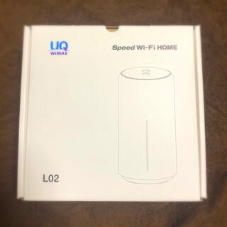 エーユー(au)のUQ WiMAX  Speed Wi-Fi HOME LO2 (PC周辺機器)