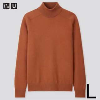 ユニクロ(UNIQLO)の未使用品 ユニクロUメリノブレンドモックネックセーター（長袖）Sサイズ(ニット/セーター)