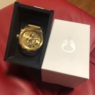 ニクソン(NIXON)のNIXON 51-30 Chrono All Gold ニクソン　オールゴールド(腕時計(アナログ))