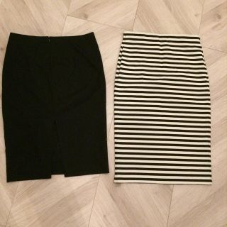 ザラ(ZARA)のボトムス3点セット(ひざ丈スカート)