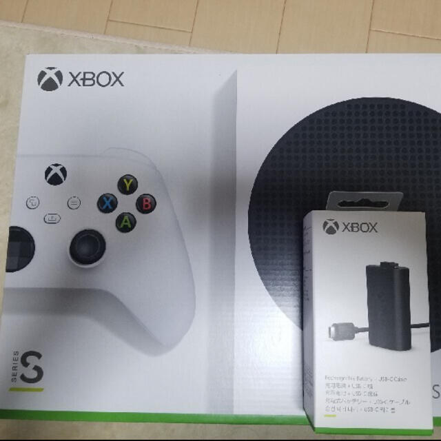 Xbox - Xbox series s コントローラー用充電バッテリー付 エコバッグ付