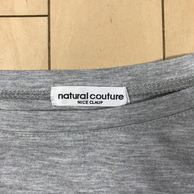 natural couture(ナチュラルクチュール)のTシャツ　NATURAL COUTURE レディースのトップス(Tシャツ(半袖/袖なし))の商品写真