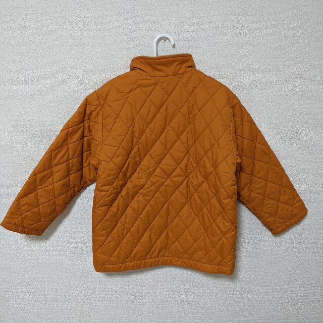 mikihouse(ミキハウス)のmikihouse　ミキハウス　アウター　ダウン　オレンジ　120cm キッズ/ベビー/マタニティのキッズ服男の子用(90cm~)(ジャケット/上着)の商品写真