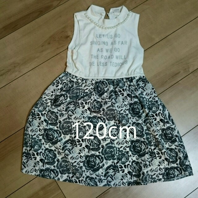 BACK NUMBER(バックナンバー)の120cm素敵なワンピース♪ キッズ/ベビー/マタニティのキッズ服女の子用(90cm~)(ワンピース)の商品写真