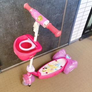 ディズニー(Disney)のプリンセス　キックボード(三輪車/乗り物)