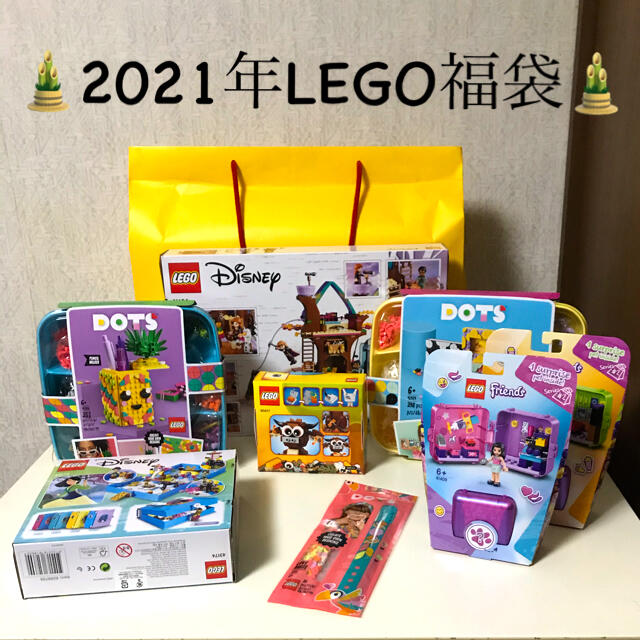 新品未使用 Lego レゴ 福袋 21 女の子向け おまけ付き 8点の通販 By ふーみー S Shop ラクマ