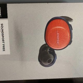 ボーズ(BOSE)の新品Bose SoundSport Free wireless オレンジ①(ヘッドフォン/イヤフォン)