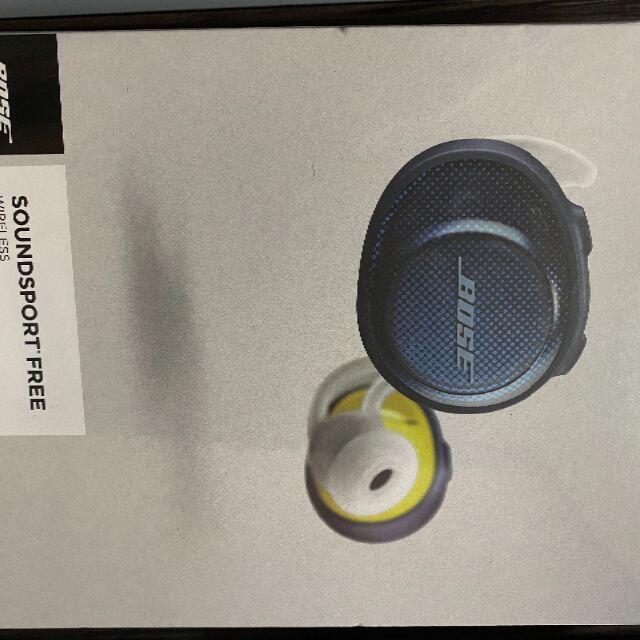 新品Bose SoundSport Free wireless ブルー②スマホ/家電/カメラ