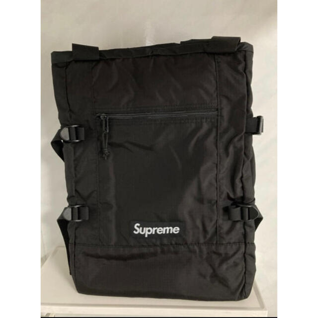 【新品未使用】Supreme Back Pack ブラック 男女兼用 タグ付き